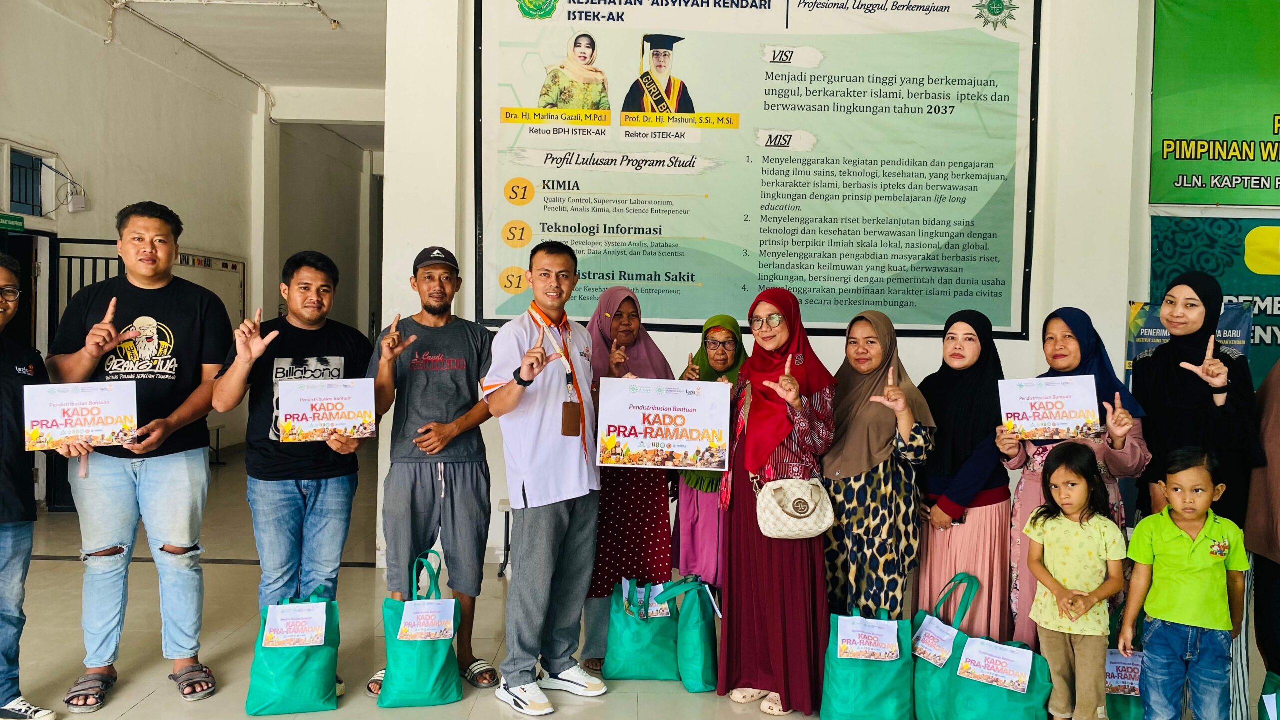 Lazismu Berbagi Kado Pra-Ramadan, Bantu Kebutuhan Pangan Mustahik Jelang Ramadan