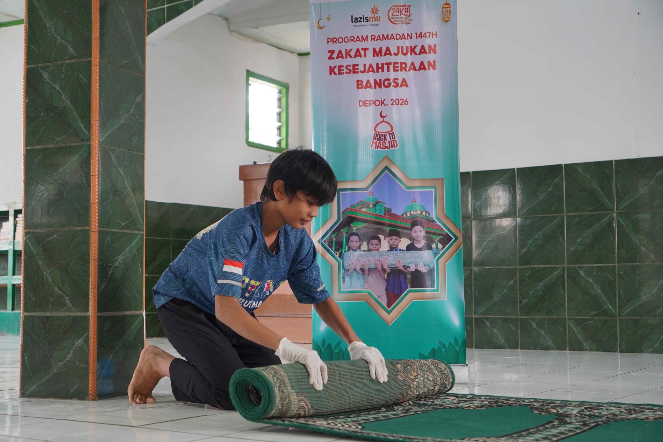 Mengalahkan Curah Hujan Tinggi di Masjid Al-Furqon, Kepedulian Menghidupkan Kembali Rumah Allah