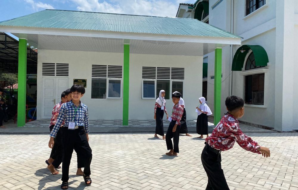 Ruang Kelas Baru Berdiri di SD Sarilamak, Sumbangsih Program Kemaslahatan Sinergi BPKH – Lazismu