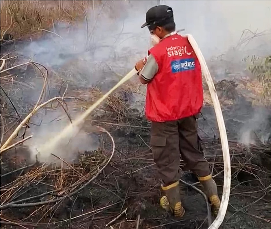 MDMC dan Relawan OMOR, Respons Karhutla di Sejumlah Wilayah Kalimantan Barat